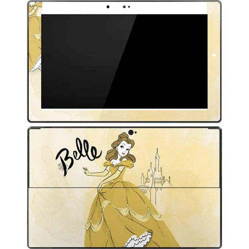 Disney Princess Belle Art Surface Pro Tablet Skin